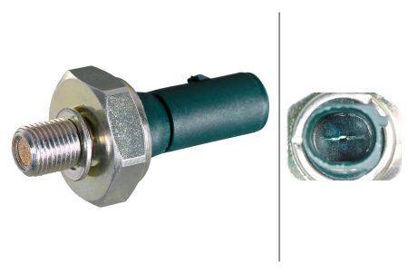 Electrica - Senzor presiune ulei (0,3-0,6bar; 1 pin; verde) potrivit AUDI A1, A3, A4 ALLROAD B8, A4 B8, A5, A6 C7, A7, A8 D4, Q3, Q5; BENTLEY BENTAYGA, CONTINENTAL, FLYING SPUR 1.2-4.2 05.03-