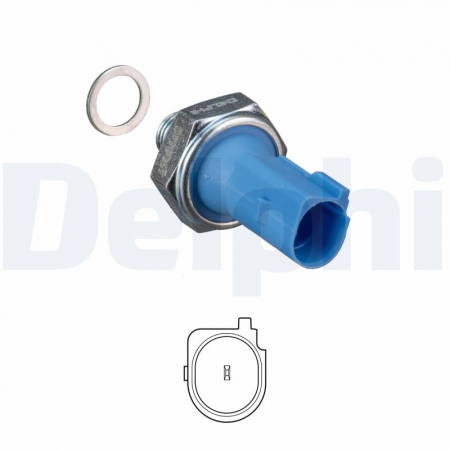 Senzor presiune ulei potrivit AUDI A6 C7, A7, A8 D4; BENTLEY CONTINENTAL, FLYING SPUR; VW BEETLE, JETTA IV 1.8-4.0ALK dupa 2011 - (albastru) [2]