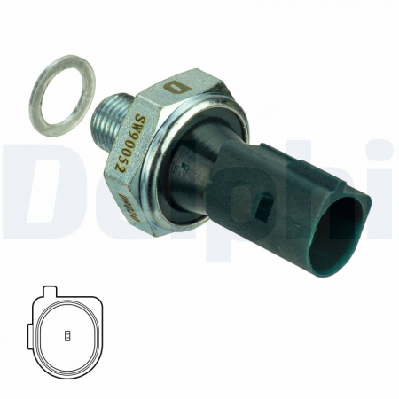 Senzori - Senzor presiune ulei (negru/verde) potrivit AUDI A1, A3, A4 ALLROAD B8, A4 B8, A5, A6 C7, A7, A8 D4, Q3, Q5; BENTLEY BENTAYGA, CONTINENTAL, FLYING SPUR; SEAT ALHAMBRA, ALTEA 1.2-4.2 05.03-