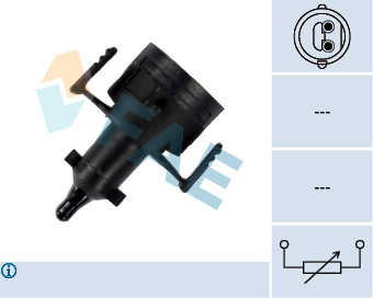 Piese Auto - Senzor temperatura aer admisie MERCEDES 190 (W201), CABRIOLET (A124), COUPE (C124), E T-MODEL (S124), E (W124), G (W460), G (W461), G (W463), KOMBI T-MODEL (S124), S (C126) 1.8-6.0 intre 1982-2001