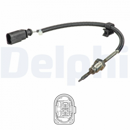 Senzor temperatura evacuare potrivit AUDI A4 ALLROAD B8, A4 B8, A5, A6 ALLROAD C7, A6 C7, A7, A8 D4, Q5 3.0D 2008-2018 - (dupa DPF) [1]