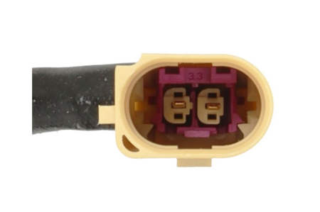 Senzor temperatura evacuare potrivit MAN TGE; AUDI A3, Q2; SEAT ARONA, ATECA, IBIZA V, LEON, LEON SC, LEON ST; SKODA KAMIQ, KAROQ, OCTAVIA III, SCALA 1.6D/2.0D/3.0D dupa 2014 (dupa DPF) [1]