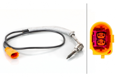 Senzori - Senzor temperatura evacuare (dupa DPF) potrivit SEAT CORDOBA, IBIZA III, IBIZA IV, IBIZA IV SC; SKODA FABIA II, ROOMSTER; VW POLO 1.4D/1.9D 10.01-06.10