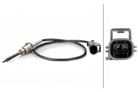 Senzori - Senzor temperatura evacuare (dupa DPF) potrivit VOLVO S60 I, V70 II, XC70 I, XC90 I 2.4D 07.02-12.14
