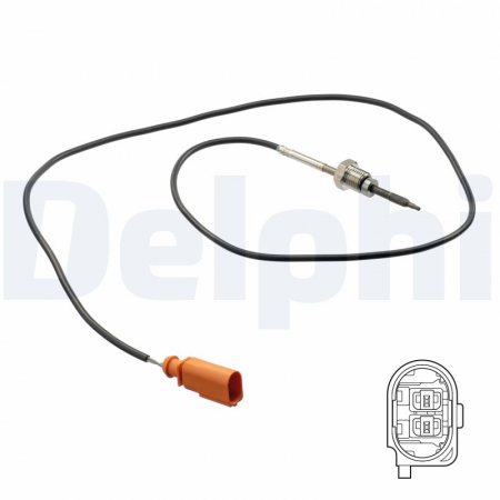 Senzor temperatura evacuare (dupa DPF) potrivit VW CALIFORNIA T5 CAMPER, CALIFORNIA T6 CAMPER, MULTIVAN T5, MULTIVAN T6, TRANSPORTER T5, TRANSPORTER T6 2.0D 09.09-12.19 [1]