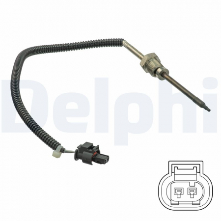 Senzor temperatura evacuare potrivit MERCEDES C T-MODEL (S203), C T-MODEL (S204), C (W203), C (W204), CLK (A209), CLK (C209), CLS (C219) 0.8D-4.0D dupa 2002 - (inainte de catalizator/inainte de DPF) [1]