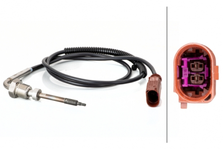 Senzori - Senzor temperatura evacuare (inainte de catalizator) potrivit AUDI A4 B7, Q7; VW TOUAREG 2.0D-6.0D 10.02-08.15