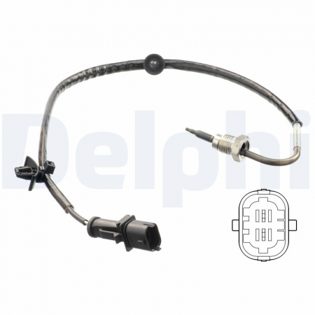 Senzor temperatura evacuare potrivit OPEL MERIVA B 1.7D 2010-2017 - (inainte de catalizator) [1]