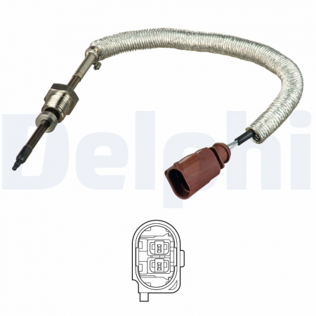 Senzor temperatura evacuare (inainte de DPF) potrivit AUDI A4 ALLROAD B8, A4 B8, A5, Q5 2.0D/2.7D/3.0D 06.07-05.17 [1]