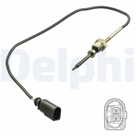 Senzor temperatura evacuare (inainte de DPF) potrivit AUDI A6 ALLROAD C6, A6 C6 2.7D/3.0D 05.04-08.11 [1]