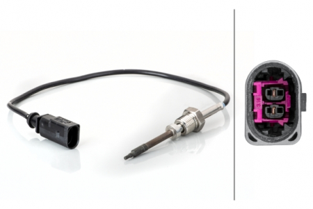Senzori - Senzor temperatura evacuare (inainte de DPF) potrivit AUDI A6 ALLROAD C6, A6 C6 2.7D/3.0D 05.04-08.11