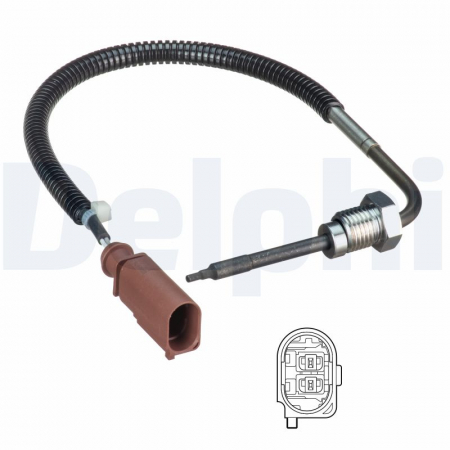 Senzor temperatura evacuare (inainte de DPF) potrivit AUDI A6 ALLROAD C7, A6 C7, A7, Q5 3.0D 11.11-09.18 [2]