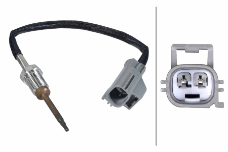 Senzor temperatura evacuare (inainte de DPF) potrivit FORD B-MAX, ECOSPORT, FIESTA VI, GALAXY III, GALAXY MK III, MONDEO V, S-MAX, TOURNEO COURIER B460, TOURNEO CUSTOM V362 1.4D-2.4D 04.06-