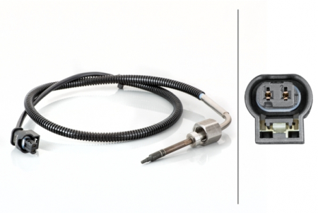 Electrica - Senzor temperatura evacuare potrivit MERCEDES C (C204), C (W204), C T-MODEL (S204), CLS (C218), CLS (C219), CLS SHOOTING BRAKE (X218), E (A207), E (C207) 3.0/3.0D/3.5 dupa 2005 - (inainte de DPF)