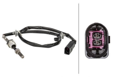 Senzori - Senzor temperatura evacuare (inainte de turbo) potrivit AUDI A4 ALLROAD B8, A4 B8, A5, Q5 2.0D 01.08-05.17
