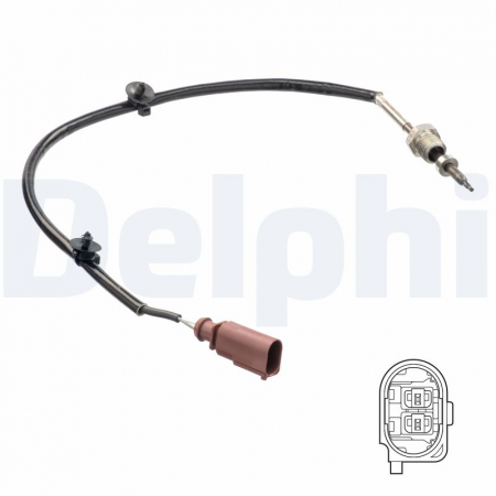 Senzor temperatura evacuare potrivit AUDI A6 C6; SEAT EXEO, EXEO ST 2.0D 2008-2013 - (inainte de turbo) [1]