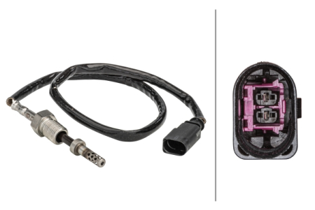 Senzor temperatura evacuare (inainte de turbo) potrivit VW CALIFORNIA T5 CAMPER, CALIFORNIA T6 CAMPER, CRAFTER 30-35, CRAFTER 30-50, MULTIVAN T5, MULTIVAN T6 2.0D/2.5D 04.06-12.19 [2]