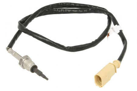 Senzor temperatura evacuare potrivit AUDI A3, A4 B8, TT; SEAT ALTEA, ALTEA XL, LEON, TOLEDO III; SKODA OCTAVIA II, SUPERB II, YETI; VW BEETLE, EOS, GOLF PLUS V, GOLF V 1.6D/1.9D/2.0D dupa 2003 [2]