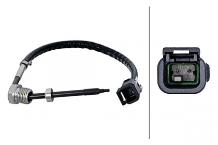 Electrica - Senzor temperatura gaze evacuare (2PIN) potrivit VOLVO FE, FE II, FH, FH II, FL III, FM, FM II, FMX II 09.05-