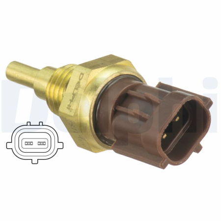 Electrica - Senzor temperatura lichid racire potrivit FIAT SEDICI; SUZUKI ALTO VII, GRAND VITARA II, KIZASHI, SWIFT IV, SX4 1.0-2.4 dupa 2005 (maro)