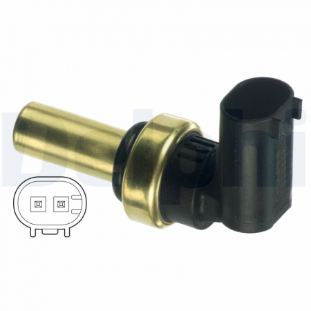 Electrica - Senzor temperatura lichid racire potrivit ALFA ROMEO 159; CHEVROLET AVEO, CRUZE, ORLANDO, TRAX, VOLT; FIAT CROMA; OPEL ADAM, AMPERA, ASTRA H, ASTRA H CLASSIC 1.2-1.8LPG dupa 2005 - (negru)
