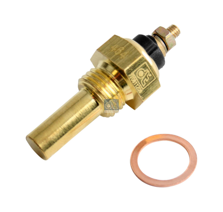 Senzor temperatura lichid racire potrivit MERCEDES LK/LN2, LP, MK, NG, O 301, O 302, O 303, O 305, O 307, O 309, O 402 ADE314N-OM616.943 dupa 1959 (numar pini: 1, dimensiune cheie: 19mm, negru) [1]
