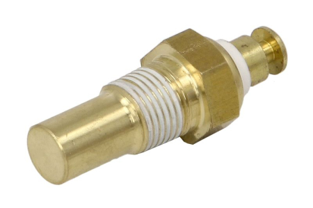 Electrica - Senzor temperatura lichid racire potrivit CHEVROLET CAPTIVA, EPICA, EVANDA, LACETTI, NUBIRA, REZZO, SPARK; DAEWOO EVANDA, LACETTI, LANOS, LEGANZA, MATIZ 0.8-2.4LPG dupa 1979 (numar pini: 1, negru)