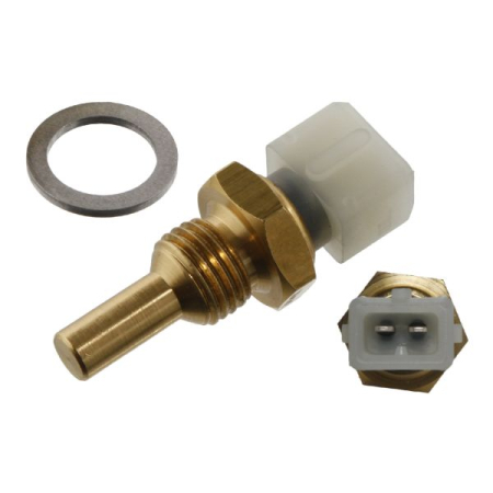 Electrica - Senzor temperatura lichid racire potrivit MERCEDES VARIO (B670), VARIO (B670, B668, B667), ACTROS, ACTROS MP2 / MP3, ATEGO, AXOR 2, LK/LN2, UNIMOG 1.0-5.6 dupa 1978 (numar pini: 2, alb)