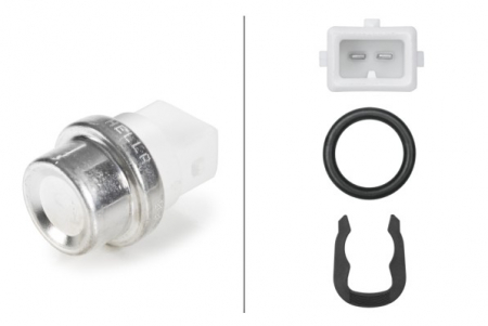 Electrica - Senzor temperatura lichid racire potrivit VOLVO S40 I, V40; MITSUBISHI CARISMA; OPEL ARENA; RENAULT CLIO II, CLIO II/HATCHBACK, ESPACE III, KANGOO 1.8/1.9D/2.0 dupa 1995 (numar pini: 2, alb)