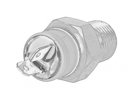 Senzor temperatura lichid racire potrivit IVECO DAILY III; FIAT DUCATO 8140.43-8149.03 1994-2007 (numar pini: 2, dimensiune cheie: 22mm, negru) [1]