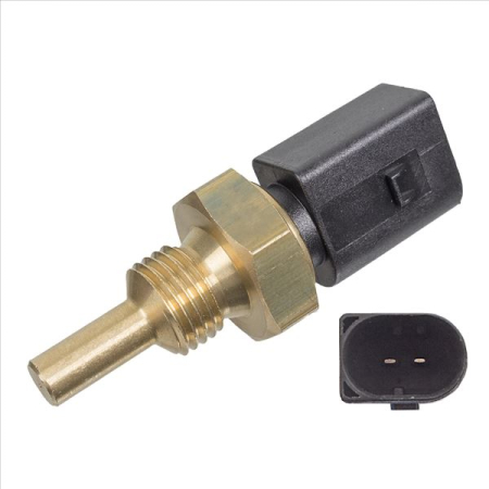 Senzor temperatura lichid racire potrivit MERCEDES ACTROS, ACTROS MP2 / MP3, ACTROS MP4 / MP5, ANTOS, AROCS, ATEGO 471.943-OM942.911 dupa 1970 (numar pini: 2, dimensiune cheie: 22mm, negru) [1]