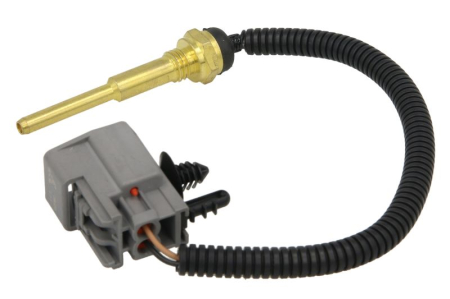 Electrica - Senzor temperatura lichid racire potrivit FORD TRANSIT; JAGUAR E-PACE, XE, XF II, XF SPORTBRAKE; LAND ROVER DEFENDER, DISCOVERY SPORT, DISCOVERY V 2.0-3.2D dupa 2000 (numar pini: 2, gri)