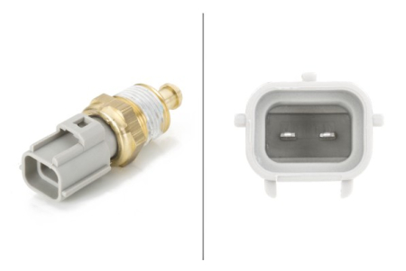 Electrica - Senzor temperatura lichid racire potrivit VOLVO C30, S40 II, V50; FORD C-MAX, COUGAR, COURIER, ESCORT CLASSIC, ESCORT VI, ESCORT VI/KOMBI, FIESTA IV 1.2-5.0 dupa 1994 (numar pini: 2, gri)