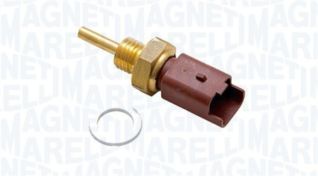 Electrica - Senzor temperatura lichid racire potrivit ABARTH 500 / 595 / 695, 500C / 595C / 695C, GRANDE PUNTO, PUNTO; ALFA ROMEO GIULIETTA, MITO; FIAT 500, 500 C, 500L 0.9-5.3 dupa 1999 (numar pini: 2, maro)