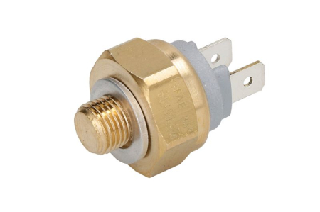 Electrica - Senzor temperatura lichid racire potrivit AUDI 100 C3, 100 C4, 80 B4, 90 B2, 90 B3, A6 C4, COUPE B3; VW PASSAT B2 1.6D-2.5D 1983-1996 (numar pini: 2, negru)