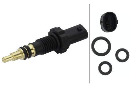 Electrica - Senzor temperatura lichid racire potrivit BMW 1 (E81), 1 (E82), 1 (E87), 1 (E88), 1 (F20), 1 (F21), 1 (F40), 2 (F22, F87), 2 (F23), 2 (F45), 2 (G42 1.5D-3.0DH dupa 2004 (numar pini: 2, negru)