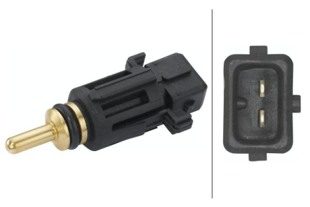 Electrica - Senzor temperatura lichid racire potrivit BMW 1 (E81), 1 (E82), 1 (E87), 1 (E88), 1 (F20), 1 (F21), 3 (E46), 3 (E90), 3 (E91), 3 (E92), 3 (E93), 3 (F30 1.5-6.0 dupa 1994 (numar pini: 2, negru)