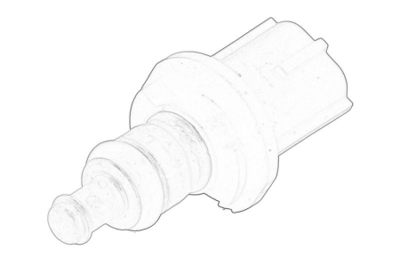Electrica - Senzor temperatura lichid racire potrivit CHRYSLER 200, SEBRING; DODGE AVENGER, CALIBER, JOURNEY; JEEP COMPASS, PATRIOT 1.8-2.4LPG dupa 2000 (numar pini: 2, negru)