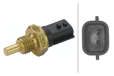 Senzor temperatura lichid racire potrivit DACIA DOKKER, DOKKER EXPRESS/MINIVAN, DUSTER, DUSTER/SUV, LODGY, LOGAN II, LOGAN MCV II, SANDERO II 1.2-2.3D dupa 2002 (numar pini: 2, negru) [1]