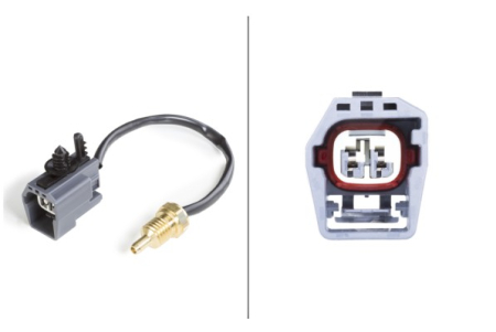 Electrica - Senzor temperatura lichid racire potrivit FORD FIESTA IV, FIESTA/HATCHBACK, FOCUS C-MAX, FOCUS I, FOCUS II, FOCUS I/KOMBI, GALAXY II, MONDEO IV, S-MAX 1.8D 1998-2015 (numar pini: 2, negru)