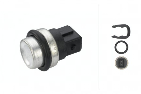 Senzori - Senzor temperatura lichid racire (numar pini: 2, negru) potrivit FORD GALAXY I, GALAXY MK I; SEAT ALHAMBRA, TOLEDO I; VW GOLF III, POLO, POLO III, SHARAN, TRANSPORTER IV 1.0-2.8 07.90-03.10