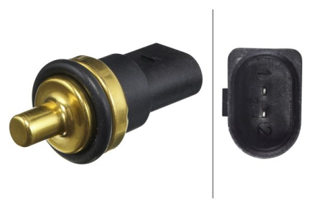 Electrica - Senzor temperatura lichid racire potrivit MAN TGE; AUDI A1, A1 CITY CARVER, A2, A3, A4 ALLROAD B8, A4 ALLROAD B9, A4 B6, A4 B7, A4 B8, A4 B9, A5 1.0-Electric dupa 1995 (numar pini: 2, negru)