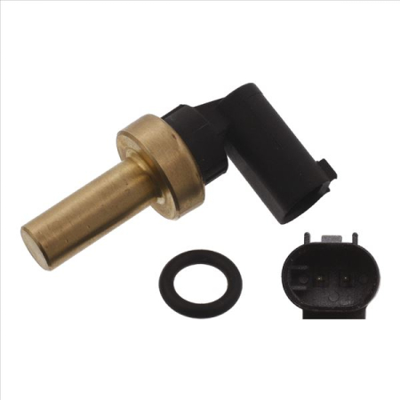Senzor temperatura lichid racire potrivit MERCEDES A (W168), A (W169), B SPORTS TOURER (W245), C (CL203), C T-MODEL (S202), C T-MODEL (S203) 0.6-6.0 dupa 1996 (numar pini: 2, negru) [1]