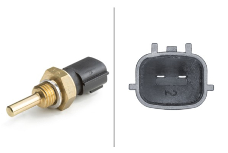 Electrica - Senzor temperatura lichid racire potrivit RVI MASCOTT, MAXITY; DACIA DOKKER, DOKKER EXPRESS/MINIVAN, DUSTER, DUSTER/SUV, JOGGER, LODGY; INFINITI EX, FX, G 1.0-5.6 dupa 1990 (numar pini: 2, negru)