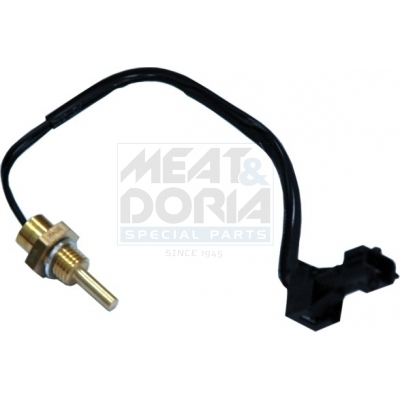 Electrica - Senzor temperatura lichid racire potrivit SAAB 900 II, 9000, 9-3 2.0/2.3 1989-2003 (numar pini: 2, negru)