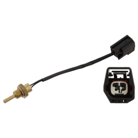 Electrica - Senzor temperatura lichid racire potrivit VOLVO C70 I, S40 I, S60 I, S70, S80 I, V40, V70 I, V70 II, XC70 I 1.6-2.4LPG 1995-2010 (numar pini: 2, negru)