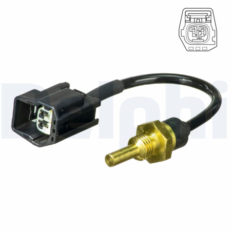 Electrica - Senzor temperatura lichid racire potrivit VOLVO C70 I, S40 I, S60 I, S70, S80 I, V40, V70 I, V70 II, XC70 I 1.6-2.5 1995-2010 (numar pini: 2, negru)