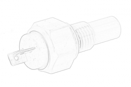 Senzor temperatura lichid racire (numar pini: 2) potrivit LIEBHERR, JOHN DEERE 244 J, 304 J, 324J, 344G [1]