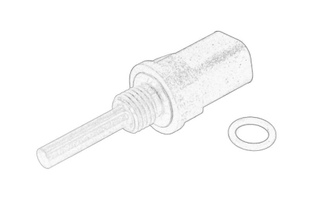 Electrica - Senzor temperatura lichid racire potrivit PERKINS 1104D-E44T; 1104D-E44TA; 1106D-E66TA, URSUS 380, 380 M; BOBCAT 360, 470; MANITOU MLT634 -120 LSU, MLT735 -120 LSU, MLT741 -120 LSU (numar pini: 2)