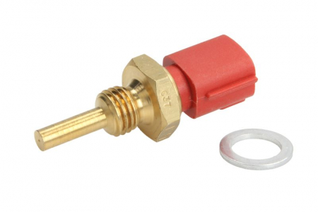 Elemente sistem racire - Senzor temperatura lichid racire  (numar pini: 2, rosu) INFINITI Q45 I; NISSAN ALMERA I, ALMERA II, ALMERA TINO, PATROL GR V, PICK UP, PRIMERA, SERENA, SUNNY III, TERRANO II 1.4-4.5 